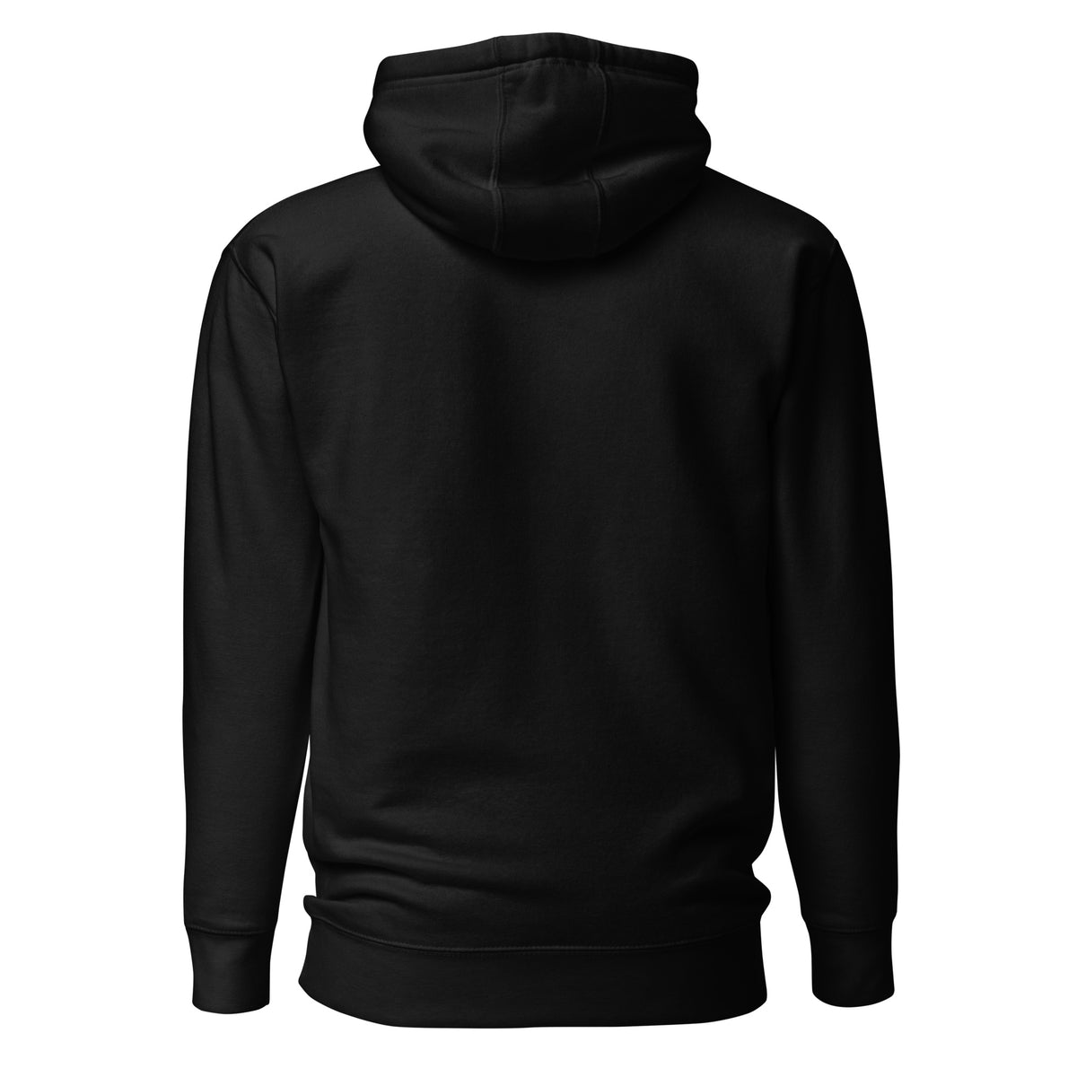 Tiptoeing in My Jordans Signature Graffiti Hoodie, Black, back view
