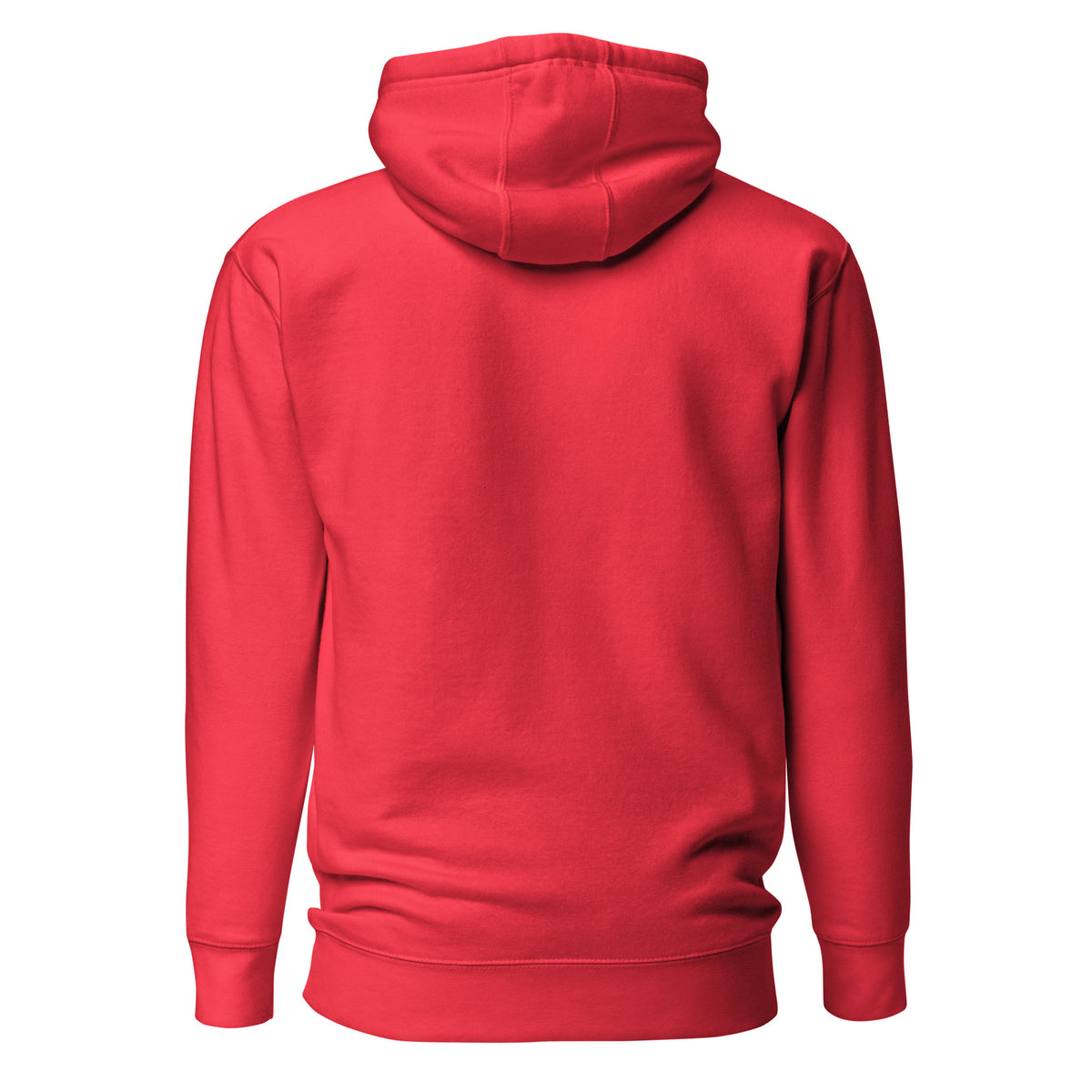 Tiptoeing in My Jordans Signature Graffiti Hoodie, Team Red, back view